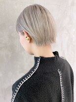 アルバム 渋谷パルコ(ALBUM)&nbsp;ラベンダーホワイト_チェリーブラウンフェミニンロング_ba357651