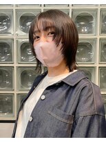 ナインスフロア(9NINTH FLOOR)&nbsp;マッシュウルフ/個性的ボブルフ/レイヤーボブ/レイヤーショート