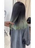 グラデーションカラーブルーサファイアビビットカラーryota