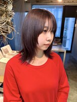 イトシテ&nbsp;ウルフレイヤーボブ×ラベンダー　【鎌田隆雅】