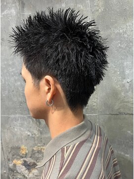 アルフレッド 瑞穂店(alfRed) スパイキーショート 束感 アップバング