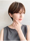 大人可愛い20代30代40代50代小顔ショートボブナチュラルショート