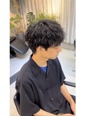 刈り上げないショート×ツイストスパイラル