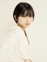 オンク 新宿(onk)&nbsp;黒髪/グレーベージュ/レイヤーロング/前髪パーマ[新宿駅]