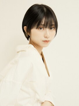 オンク 新宿(onk) 黒髪/グレーベージュ/レイヤーロング/前髪パーマ[新宿駅]