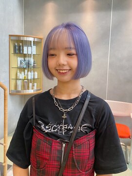 オーダーワン(OORDER1) lavender×white..