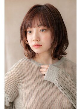 カバーヘアアンドスパ ブリス 浦和(COVER HAIR&SPA bliss) フレンチカジュアルイヤリングカラーボブウルフZ浦和20代30代