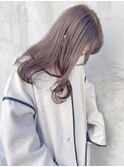 《shii..》#シアーグレージュ#透明感カラー