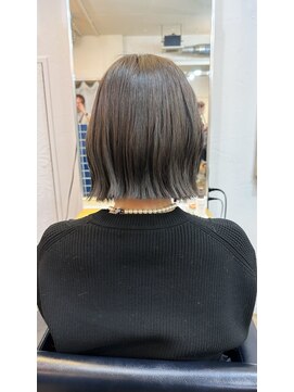 イオエ(ioe) 前髪/アンブレラカラー/こなれミディ/イメチェン/ウェーブパーマ