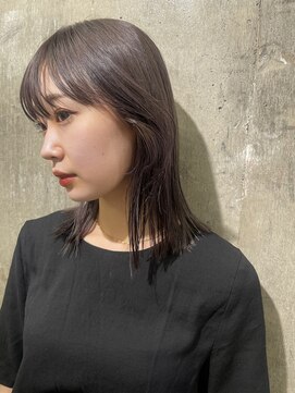 オルカ(orca) 【nanami】medium hair × 透明感color