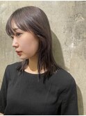 【nanami】medium hair × 透明感color