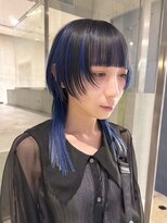 ヲタク(wotaku.)&nbsp;インナーカラーイヤリングカラーポイントカラーブリーチウルフ