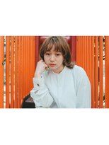 らふる シアーベージュ マッシュウルフ