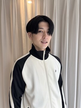 オレンジ 十三店(ORANGE) センターパート/メンズカット/センター分け