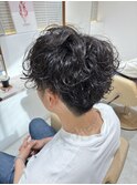 波巻きスパイラルパーマ◎