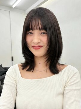 サンドハーツギンザ(sand Hearts ginza) レイヤー×ミディアムボブ