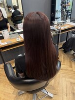 アルター(aL ter) 【ピンクカラー/ロング】チェリーブラウン/小野/鎌取