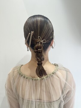 ウクラ バイ レシッド 池袋(uchla by rcid) 結婚式☆成人式☆卒業式☆ヘアセット