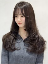 ザックラフィネ(ZACC raffine) レイヤーカット/ワンカール/ブラウンカラー