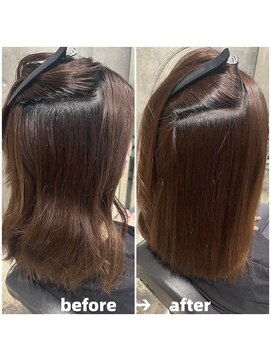 エノア 青山(ENORE) 髪質改善/縮毛矯正/美髪/艶髪/弱酸性縮毛矯正/美髪ストレート