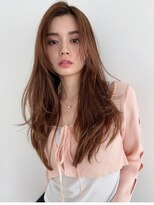 エールバイボヌール(Ere by Bonheur)&nbsp;暖色ベージュで色っぽフェミニン♪ロングレイヤー