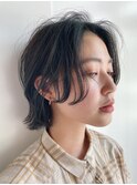 レイヤーカット/ウェーブミディアム[新潟駅/万代］