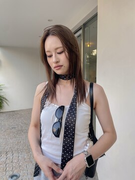 チクロヘアー(Ticro hair) @nkkn15 ash beige