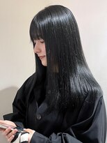 フイ(HUI)&nbsp;暗髪カラー　透明感カラー　オフブラック/natsuki