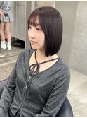 ボブ 切りっぱなしボブ タッセルボブ