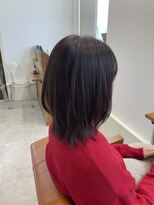 アムレヘアーエタ(amule hair eta)&nbsp;【amule hair eta】くすみブラウンカラー