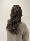 コントラストハイライト大人上品ハイライト細めハイライト30代