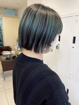 キャパ(CAPA) デザインブリーチカラー(茅ケ崎/ブリーチカラー/ダブルカラー)