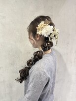 ジ オブスキュア(THE OBSCURE) 成人式前撮りヘア【ナチュラル×上品アレンジ】