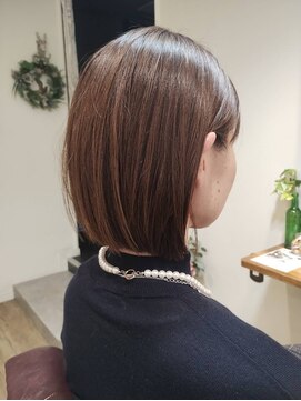 トイロ ヘアアンドスパ(10iRo hair & spa) ワンレンボブ