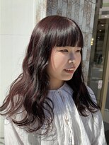 ラランジェ 緑井店(LARANJE)&nbsp;ワイドバング×チェリーレッド