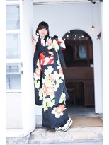 ヘアメイク バースデイ(Hair make Birth Day)&nbsp;十三詣り/成人式/着物ヘア/七五三/七五三ヘア/振袖/振袖ヘアM様