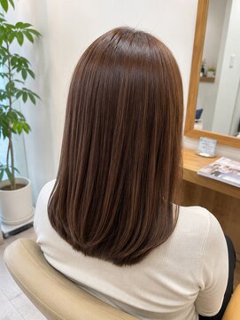 カラーのちから 西尾寄住店 艶感たっぷりカラー☆