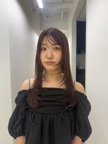 シーン 読売ランド前(SCENE)&nbsp;レイヤーカット/暖色カラー/前髪カット