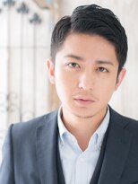 グルーミングサロン バーバー キャッスル 北浦和西口(Grooming salon Barber Castle)&nbsp;爽やかオールバック刈り上げスーツ黒髪ベリーショートa1北浦和