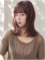 ソワ オモテサンドウ(SOIE OMOTESANDO)&nbsp;暖色カラーが似合う大人ミディアム
