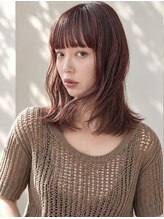 ソワ オモテサンドウ(SOIE OMOTESANDO)&nbsp;暖色カラーが似合う大人ミディアム