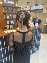 クレーデ 姪浜店(Crede)&nbsp;ゆるふわシニヨン