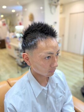 トコトコボーイ(TOCOTOCOBOY) 高校生さっぱりフェードカット