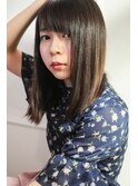 切りっぱなしロブスタイル