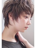 【SELAh/セラ】大人の為のリラックス感あるウルフショート・笠寺