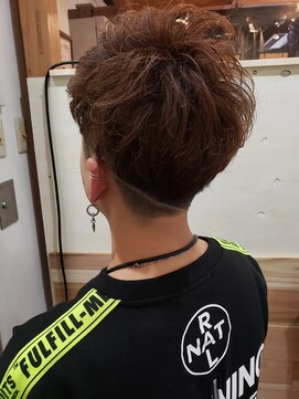 ボタニウム バイ アールサロン(BOTANIUM by RrSALON) 【BOTANIUM】無造作men'sパーマ