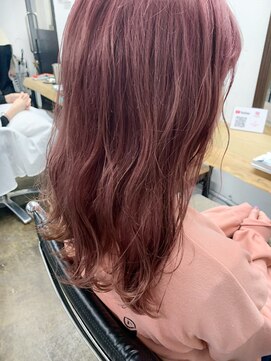 アクトゥス(AEQUITAS) ケアブリーチ×ピンクカラー