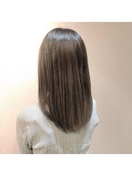 エイクス ヘア デザイン×美髪クリニック 千葉(AQs hair design) シルバーグレー【ブリーチあり】