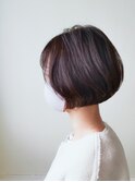 ぱつっとミニボブ