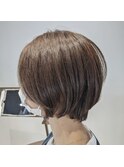 のばしかけでも可愛い♪ショートボブ